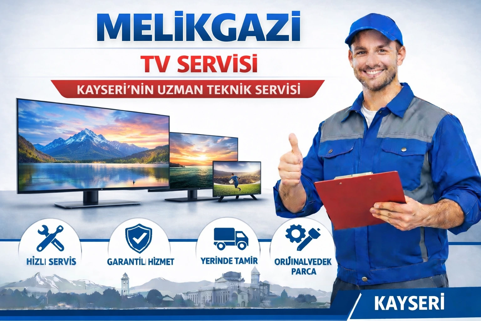 Melikgazi TV Servisi